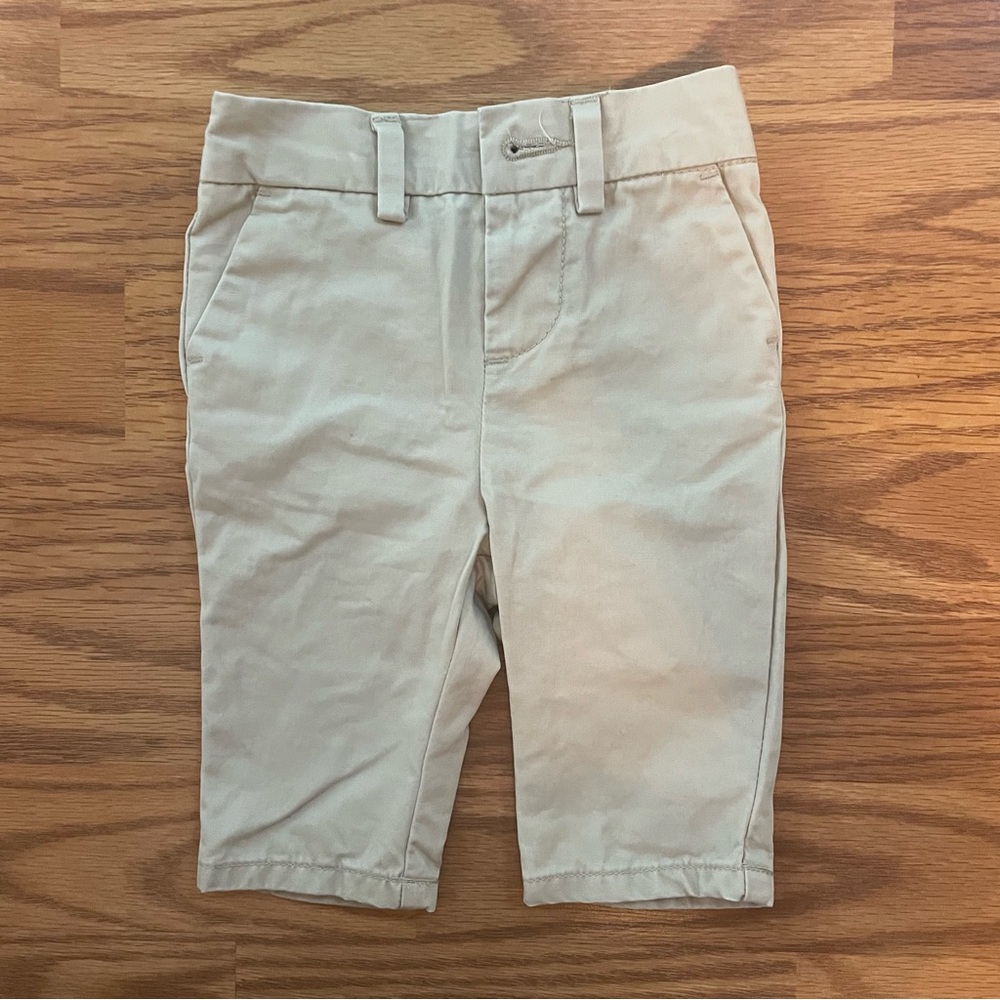 Ralph Lauren khaki pants.
